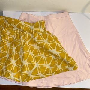 2 circle skirts